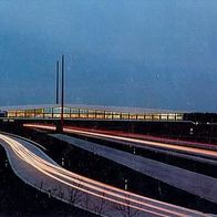 Niedersachsen 1960er Jhr Autobahn-Brückenrasthaus "Dammer Berge" AK 414 Ansichtskarte