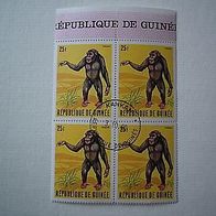 Guinea 4er Block Schimpanse