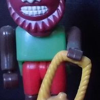 Ü-Ei Steckfigur 1995 Faszinierendes Afrika - Medizinmann mit Tasche - Maske braun