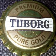 Tuborg Premium Pure Gold Bier Brauerei Kronkorken aus Dänemark Korken neu + unbenutzt
