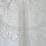 weiße Tischdecke, 130 x 180 cm
