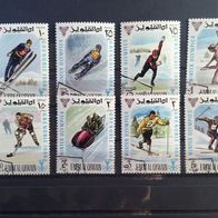 Umm Al Quiwain MiNr. 233-40 Olympische Winterspiele komplett gestempelt M€ 4,50 #486