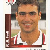 Panini Fussball 1996 Andreas Mayer FC St. Pauli Nr 447
