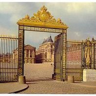 Frankreich 1950er Jahre Versailles Entrée du Château, AK 835 Ansichtskarte Postkarte