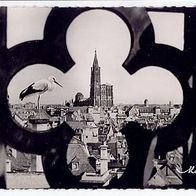 Frankreich 1950er Strasbourg Coup d´oeil sur la Ville AK 825 Foto Ansichtskarte Postk