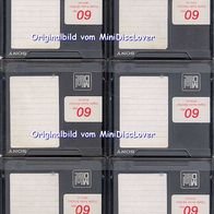 Sony MiniDisc 60er MDW-60 6er-Set Selten Rarität