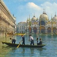 Italien 1960er Jahre - Venedig Piazza S. Marco, AK 437 Ansichtskarte Postkarte
