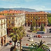 Italien 1960er Jahre - La Spezia - Piazza Chiodo, AK 434 Ansichtskarte Postkarte