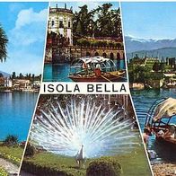 Italien 1960er Jahre - Isola Bella Lago Maggiore, AK 74 Ansichtskarte Postkarte