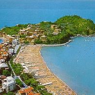 Italien 1960er Jahre - Sestri Levante panorama aereo, AK 659 Ansichtskarte Postkarte