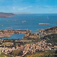 Italien 1960er Jahre - La Spezia Scorcio panoramico, AK 694 Ansichtskarte Postkarte