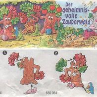 Ü-Ei BPZ 1997 - Der geheimnisvolle Zauberwald - Baum mit Specht 650064