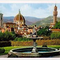 Italien 1960er Florenz Cattedrale e Torre di Arnol AK 675 Ansichtskarte Postkarte