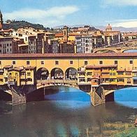 Italien 1973 - Florenz Ponte Vecchio, AK 698 Ansichtskarte Postkarte