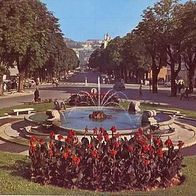 Italien1960er Bergamo Piazza Marconi e Viale Roma AK 720 Ansichtskarte Postkarte