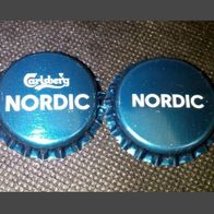 2 Carlsberg Nordic Bier Brauerei Kronkorken Dänemark Kronenkorken unbenutzt + selten