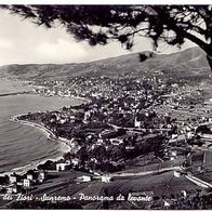 Italien 1950er Sanremo Panorama da levante, Echte Foto Ansichtskarte AK 919 Postkarte