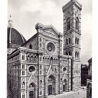 Italien 1950er Florenz La Cattedrale, Echte Fotografie Ansichtskarte AK 913 Postkarte