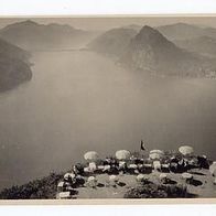 Italien 1930er Kulm-Hotel Monte Bre, echte Fotografie Ansichtskarte AK 278 Postkarte