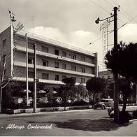 Italien 1950er Rimini Albergo Continental Echte Foto Ansichtskarte AK 704 Postkarte