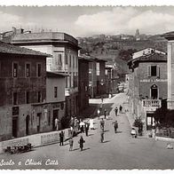 Italien 1950er Jahre Chiusi Scalo e Chiusi Citta AK 693 Foto Ansichtskarte Postkarte