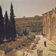 Israel 1980er Jahre - Jerusalem View from Gethsemane, AK 253 Ansichtskarte Postkarte