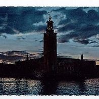 Schweden 1950er Jahre - Stockholm. Stadshuset, AK 894 Ansichtskarte Postkarte