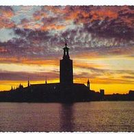 Schweden 1950er Jahre - Stockholm - Stadshuset, AK 322 Ansichtskarte Postkarte