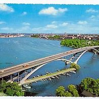 Schweden 1950er Jahre - Stockholm Västerbron, AK 324 Ansichtskarte Postkarte