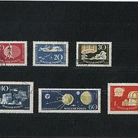 Ungarn.1959. Mi.1571.A. - 1576.A. gest.