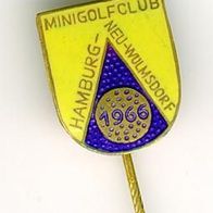 Minigolf Club Neu Wulmsdorf 1966 Anstecknadel Pin