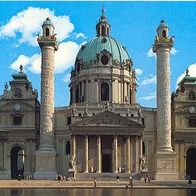Österreich 1970er Jahre - Wien - Karlskirche, AK 587 Ansichtskarte Postkarte
