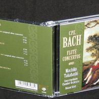 Bach, C.P.E. - Flute Concertos - Machiko Takahashi, Concertgebouw CO, Kieft (1993)