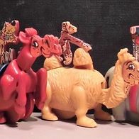 Ü-Ei Spielzeug 1994 - Tollkühne Rodeo-Reiter - komplett