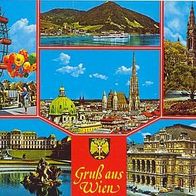 Österreich 1970er Jahre - Gruß aus Wien, AK 590 Ansichtskarte Postkarte