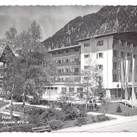 Österreich 1950er Grand Hotel Bad Hofgastein Foto Ansichtskarte AK 968 Postkarte