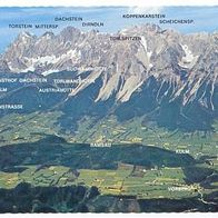 Österreich 1960er Jahre - Dachsteinmassiv Ramsau Kulm, AK 958 Ansichtskarte Postkarte