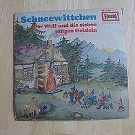 Hörspiel LP Schneewittchen + Der Wolf und die 7 .....