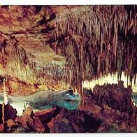 Spanien 1963 - Mallorca Cuevas Porto Cristo, AK 1000 Ansichtskarte Postkarte