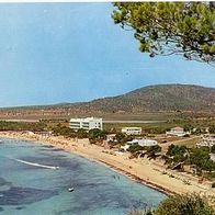 Spanien 1961 - Mallorca Magaluf Vista de la Playa, AK 184 Ansichtskarte Postkarte
