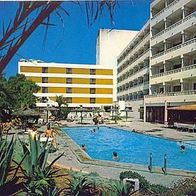 Spanien 1973 - Mallorca Hotel Dulcinea Palma Nova, AK 1001 Ansichtskarte Postkarte