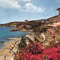 Spanien 1962 - Mallorca Palma Playas da Calamayor, AK 195 Ansichtskarte Postkarte