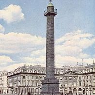 Frankreich 1950er Jahre - Paris La Place Vendôme, AK 208 Ansichtskarte Postkarte