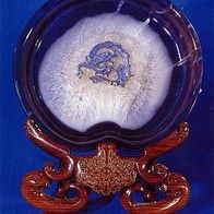 China 1994 - Jade Sculptures Agate Dragon Plate, AK 554 Ansichtskarte Postkarte