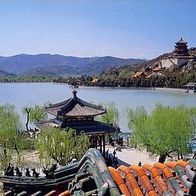China 1994 - Peking Sommer Palast Zhichun Pavilion, AK 512 Ansichtskarte Postkarte