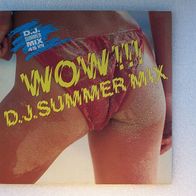D. J. Summer Mix - Wow !!! , Maxi Single - EMI Italiana 1986