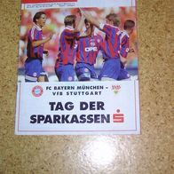 FC BAYERN München BAYERN Magazin 1995 ALT FCB VFB Stuttgart