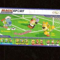 Ü - Ei Beipackzettel Magic Sport Magnetfussball S - 57