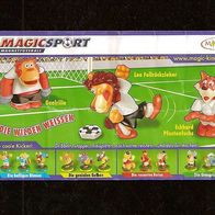 Ü - Ei Beipackzettel Magic Sport Magnetfussball S - 46