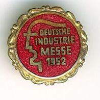 Deutsche Industrie Messe 1952 Brosche Anstecknadel Pin :